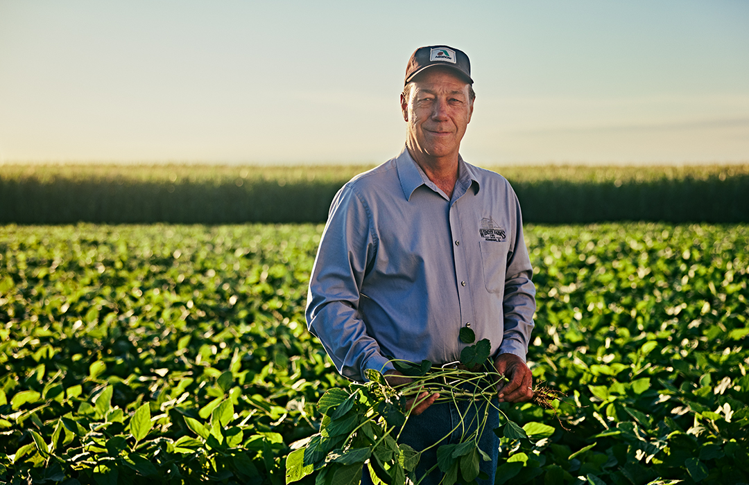 farmer in field